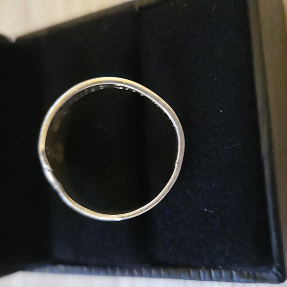 Alex and Ani Sterling Number 6 Ring - Picture 3 of 5